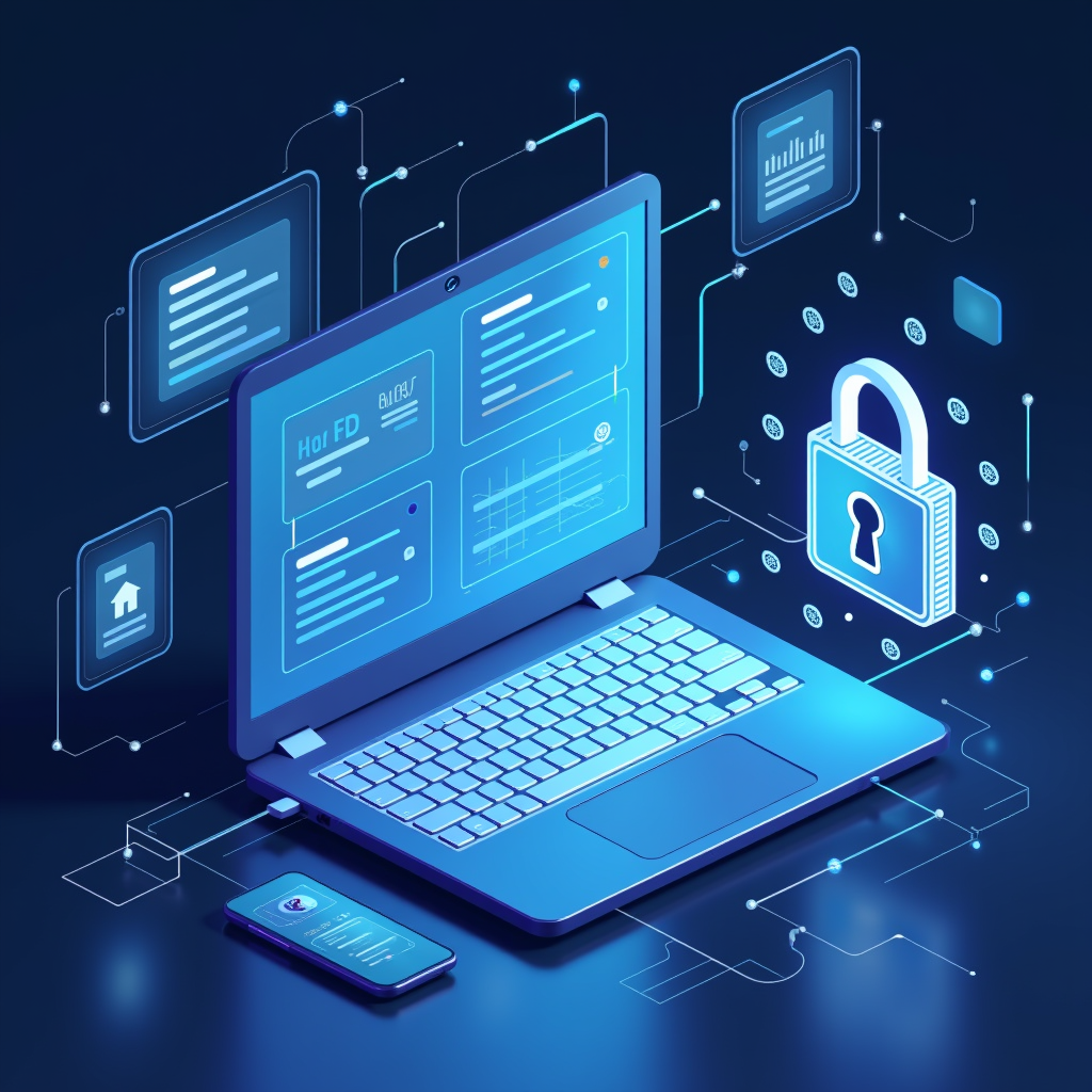 AI-generated G-rated illustration for A practical guide to password and account safety for everyday users