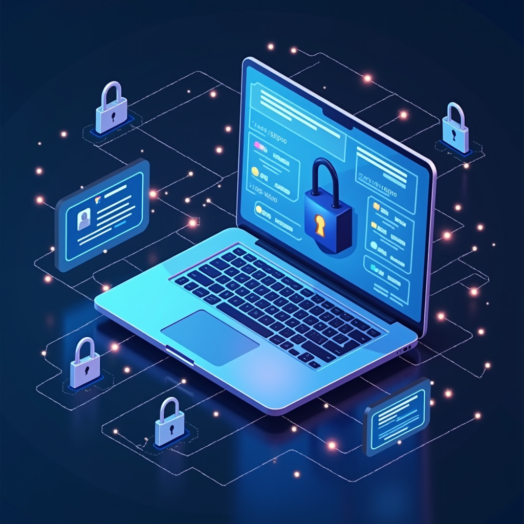 AI-generated G-rated illustration for A practical guide to password and account safety for everyday users