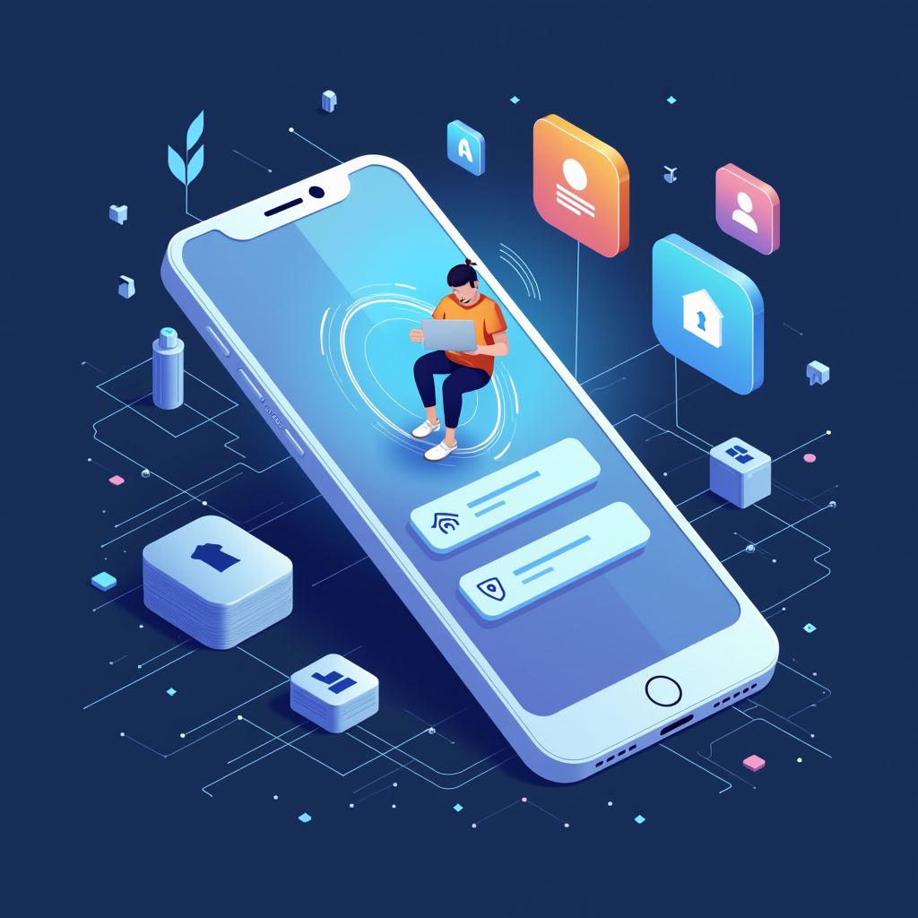 AI-generated G-rated illustration for A practical guide to privacy settings people forget on phones and apps