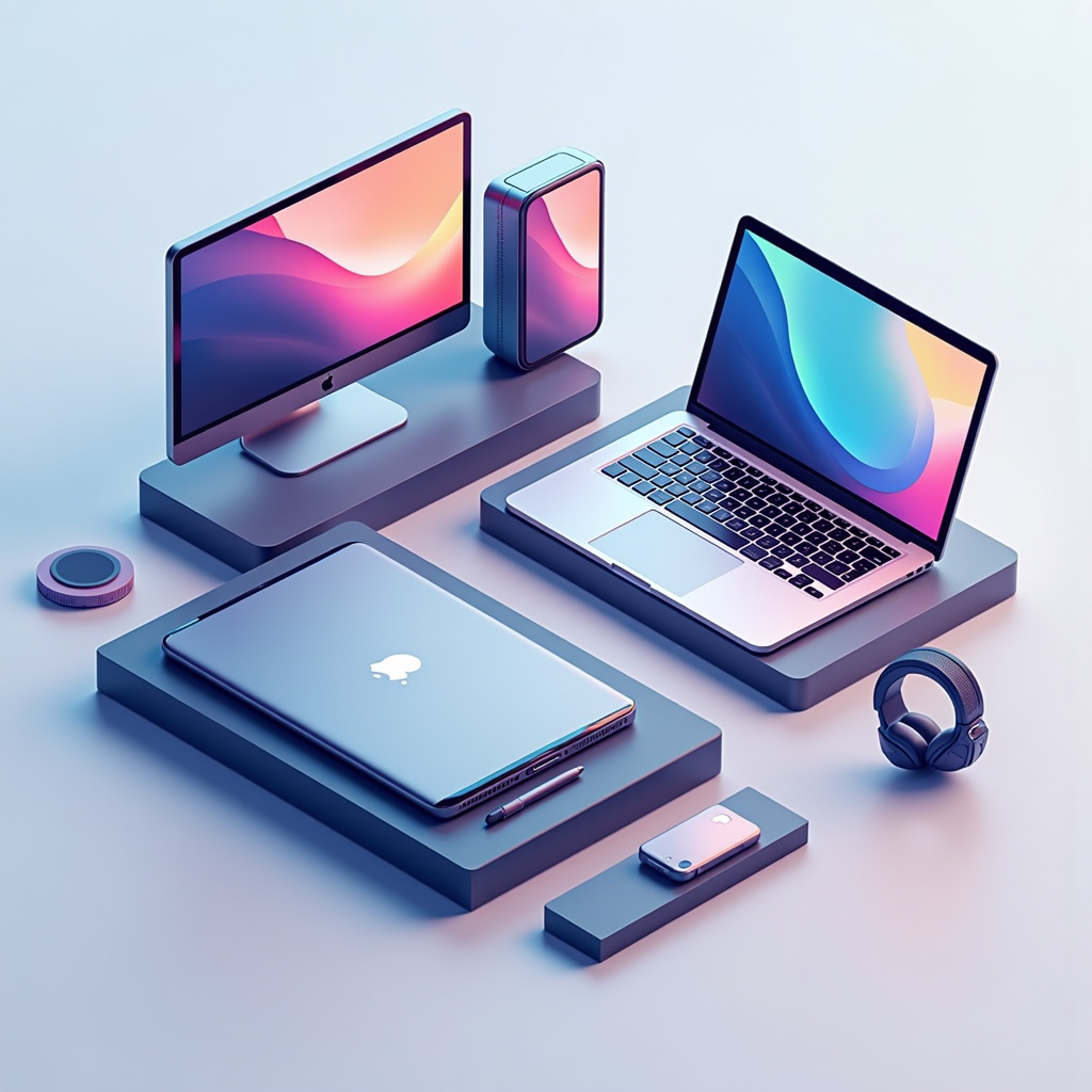 AI-generated G-rated illustration for Apple is expanding its ecosystem by introducing budget-friendly devices, including the iPhone 17e, iPad Air (M4), and MacBook Neo, all priced at $599. ([in.investing.com](https://in.investing.com/news/analyst-ratings/apple-pushes-budget-devices-to-expand-ecosystem-bernstein-says-5279042?utm_source=openai)) This strategy aims to attract new users and increase market share, especially as the global smartphone and PC markets face challenges.

For families and small business owners, these affordable options provide an opportunity to integrate into the Apple ecosystem without significant financial strain. The seamless integration across devices can enhance productivity and connectivity, offering a cohesive experience for daily tasks and communication.

By offering these budget-friendly devices, Apple is making its ecosystem more accessible, allowing users to enjoy the benefits of interconnected devices without a substantial investment.