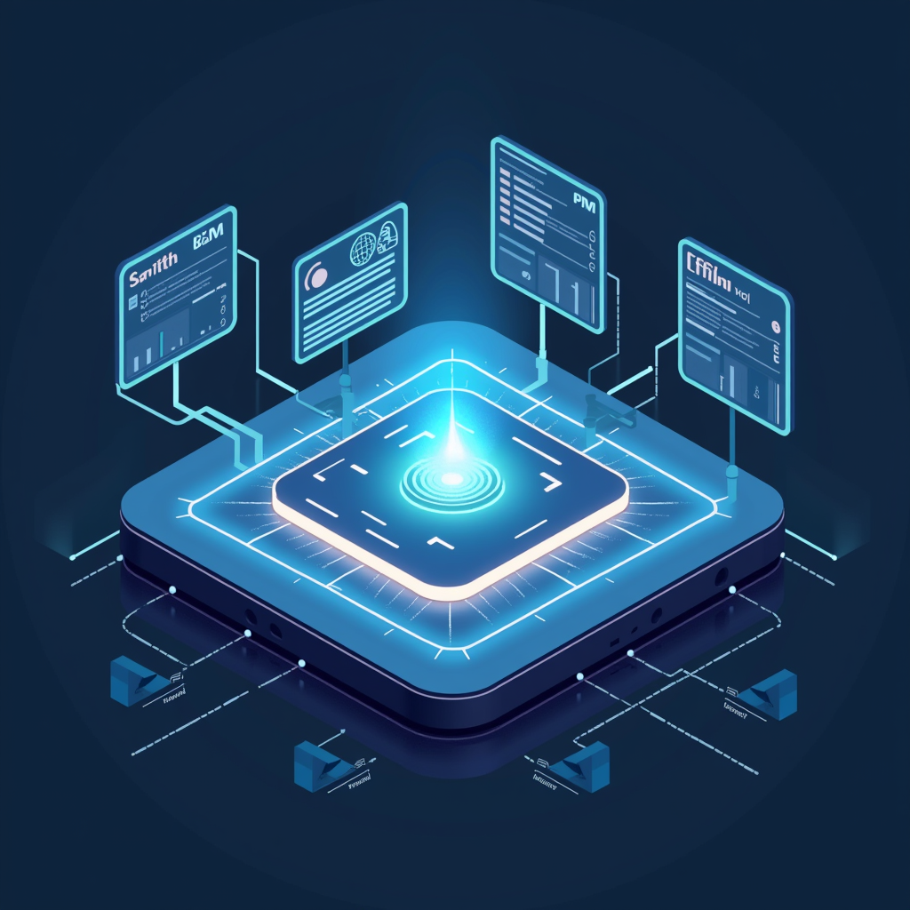 AI-generated G-rated illustration for Vivint Smart Hub Pro 2: Enhanced Security and Customization Features