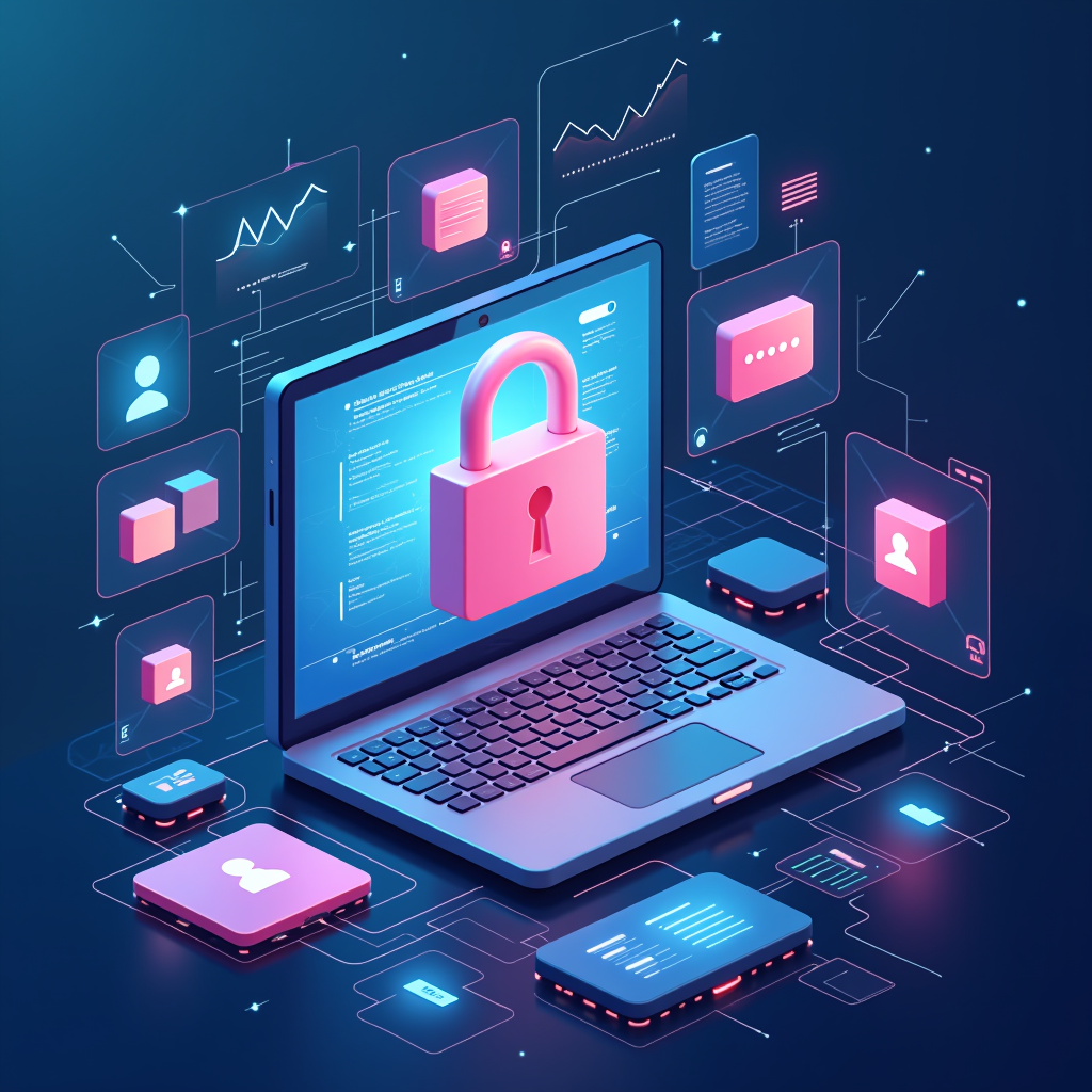AI-generated G-rated illustration for A practical guide to password and account safety for everyday users