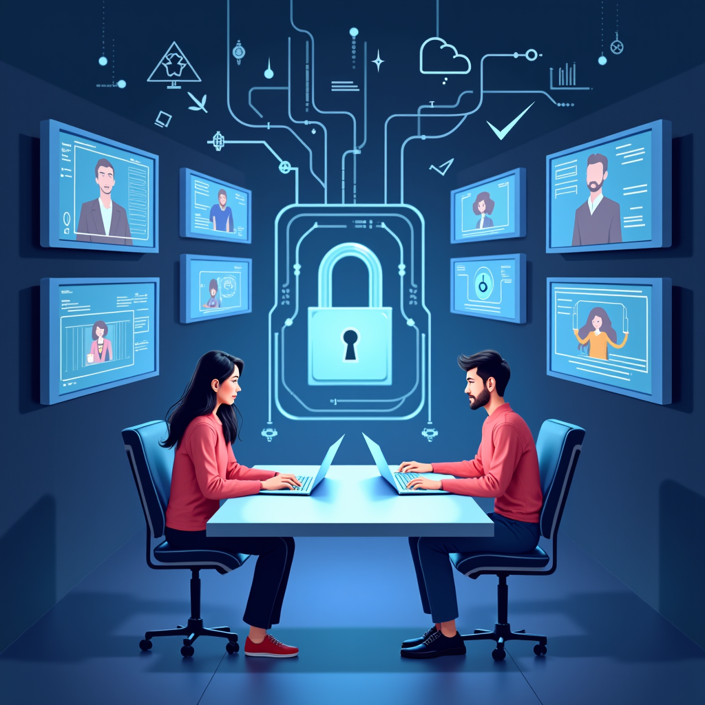 AI-generated G-rated illustration for A practical guide to smart home privacy basics
