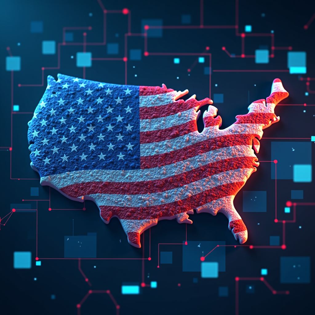 AI-generated G-rated illustration for FTC Issues Warning Letters to Companies for Misleading 'Made in USA' Claims