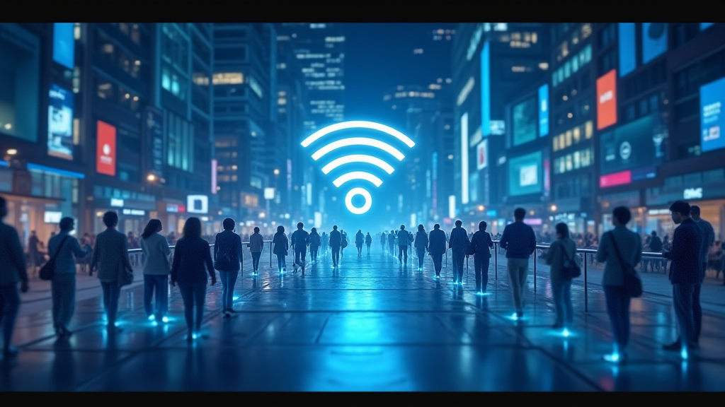 AI-generated G-rated illustration for A practical guide to public wifi safety explained simply