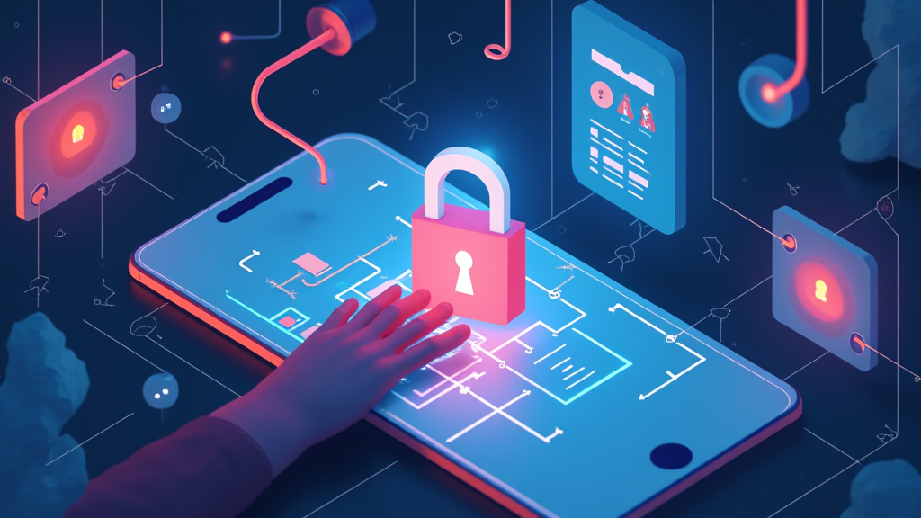 AI-generated G-rated illustration for A practical guide to privacy settings people forget on phones and apps
